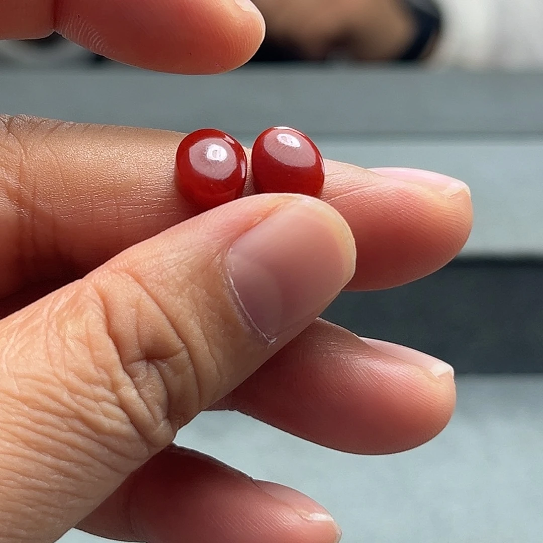 南红玛瑙未镶嵌颈饰