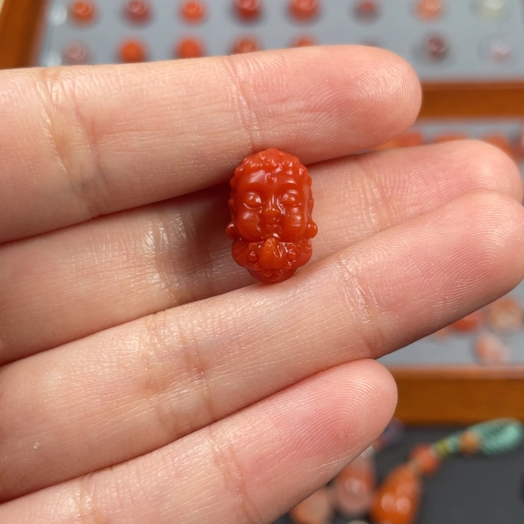 南红玛瑙宝宝佛未镶嵌