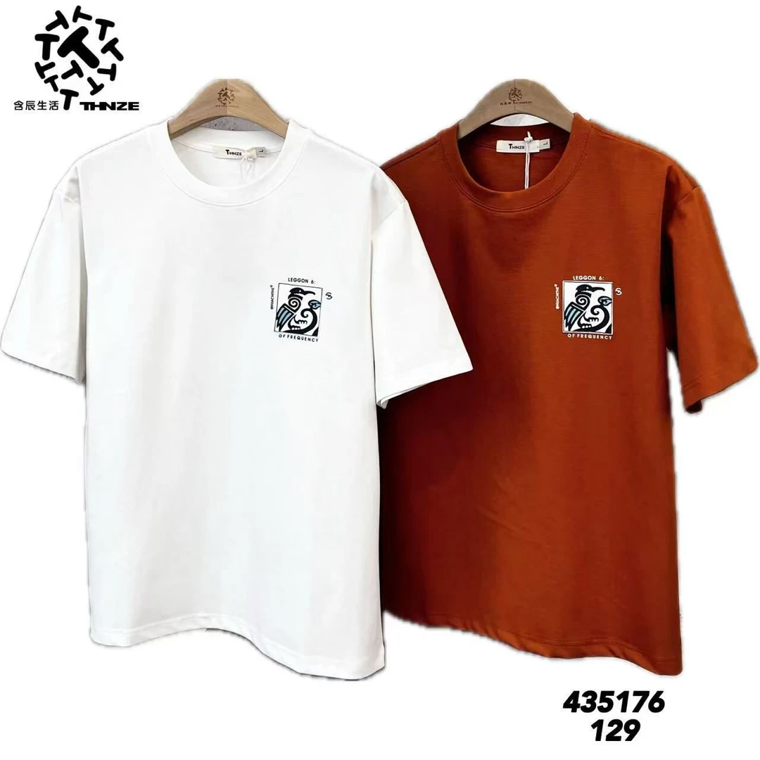 短袖夏季常规款男士T恤休闲男士欧若精灵风