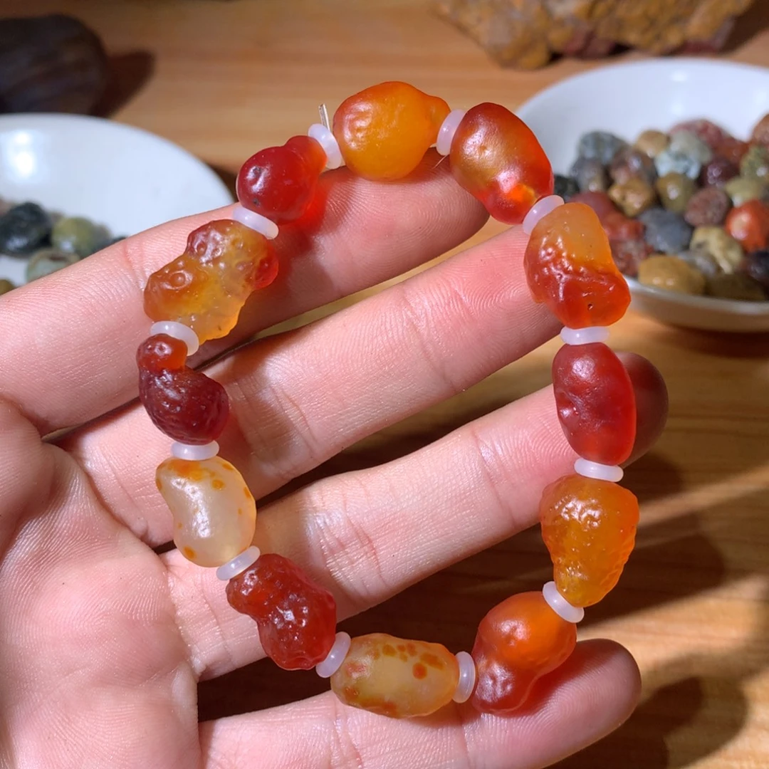 玛瑙/玉髓未镶嵌阿拉善戈壁玛瑙