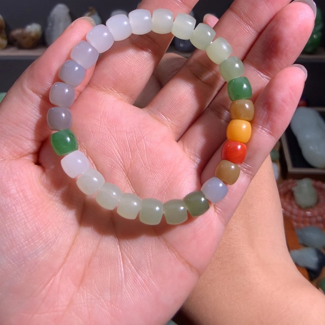 和田玉手链未镶嵌