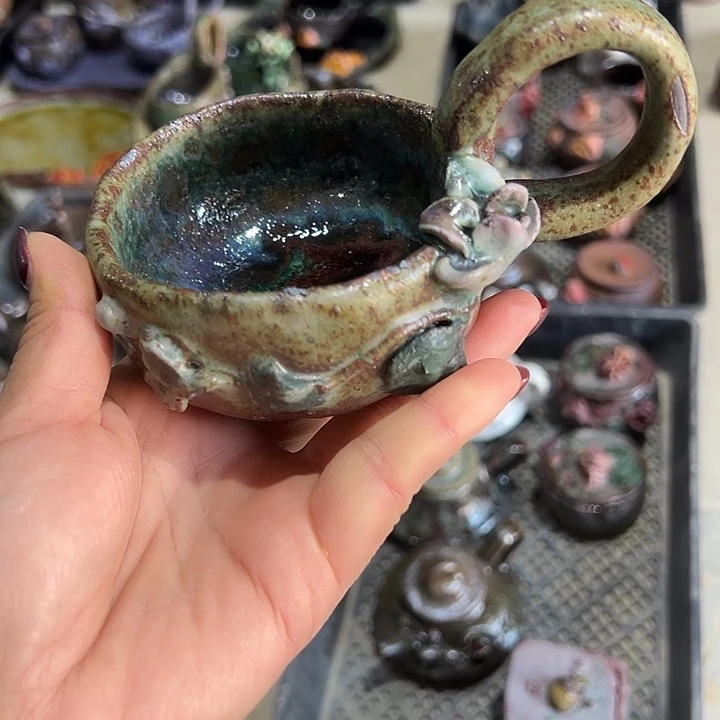 福利手工粗陶高温