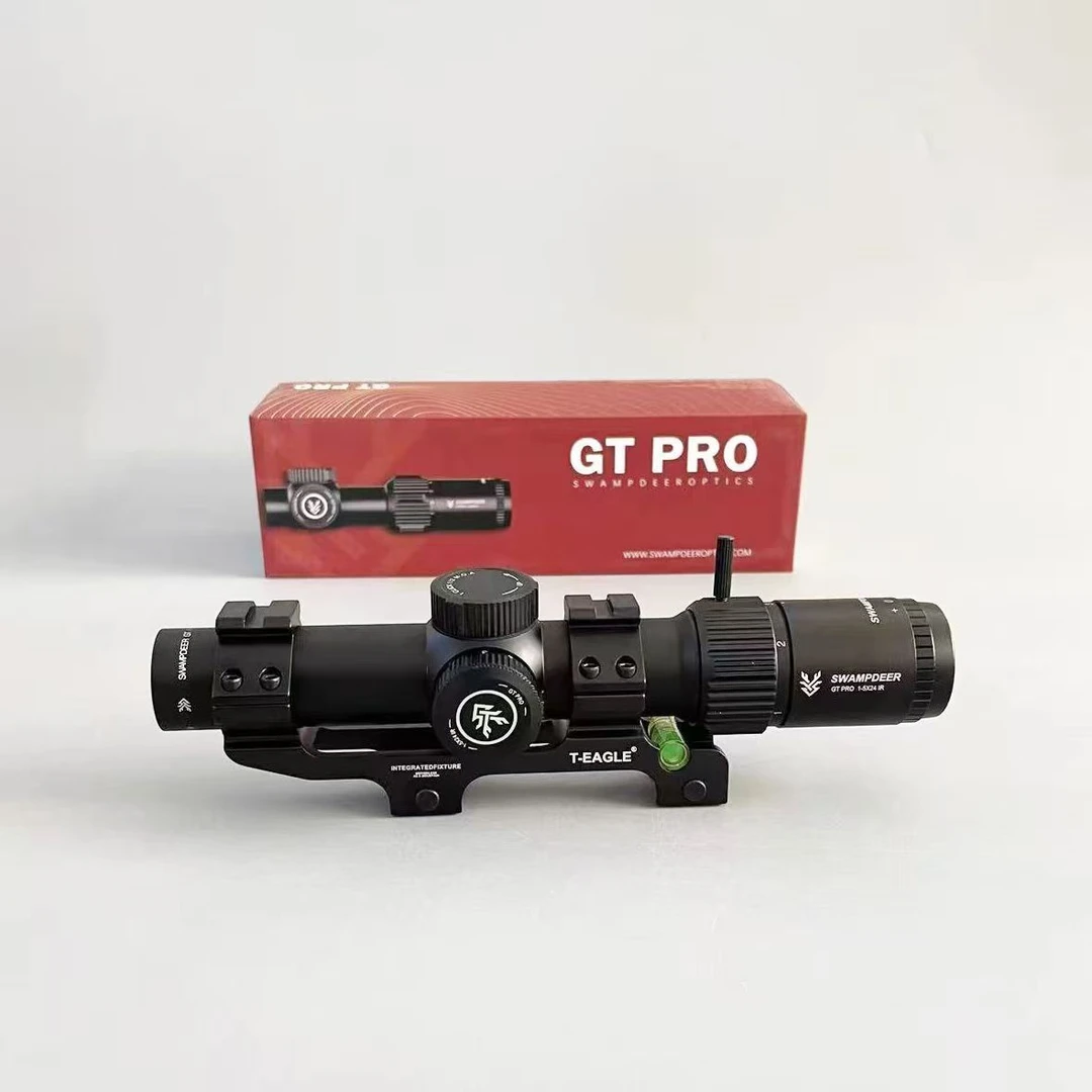 沼泽鹿新款GT PRO1-5×24IR速瞄单筒望远镜十字镜高清抗震带灯防水