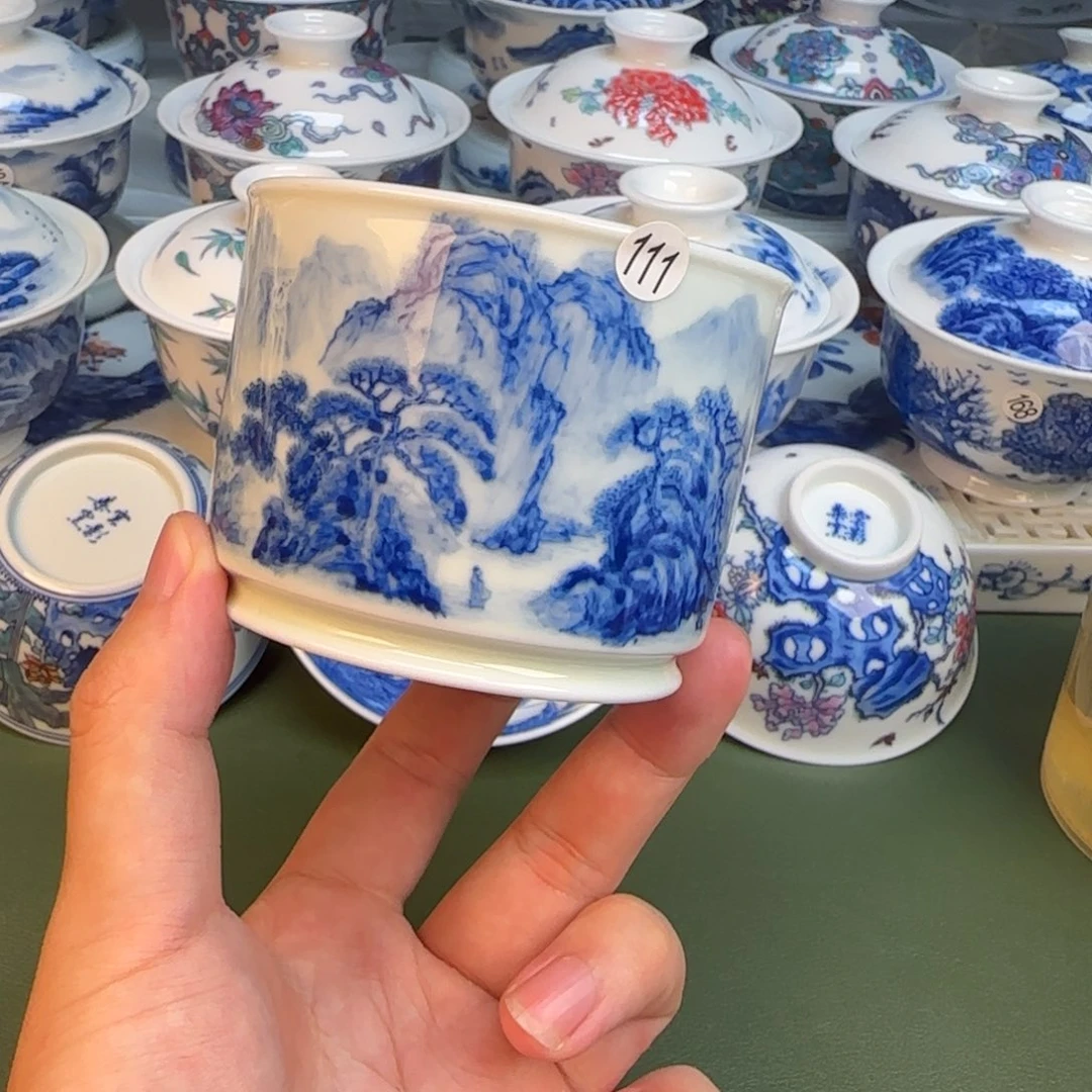 彦祖纯手工手绘茶具111