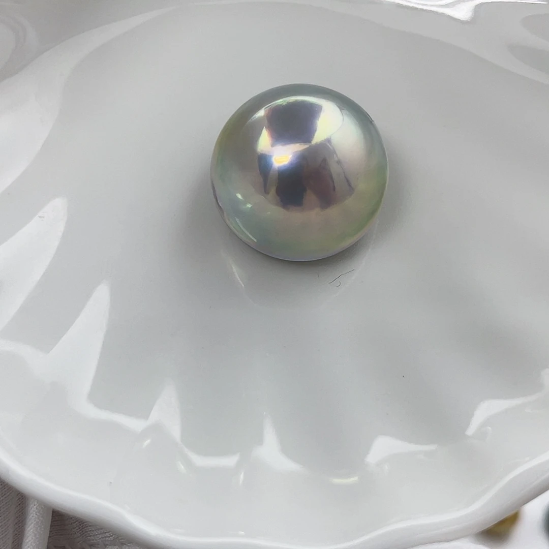 拼合珍珠（马贝珠）未镶嵌颈饰海水马贝21-22mm