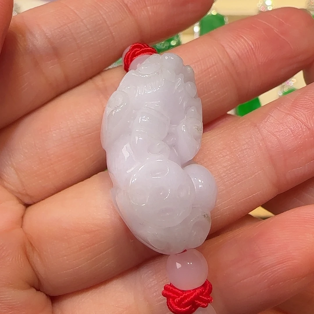 翡翠未镶嵌手链多样性发一