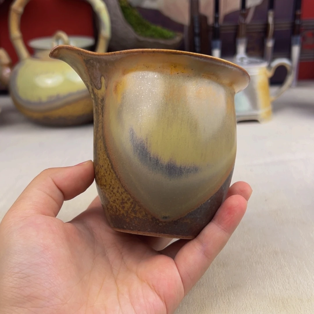 杯纯手工柴烧主人杯
