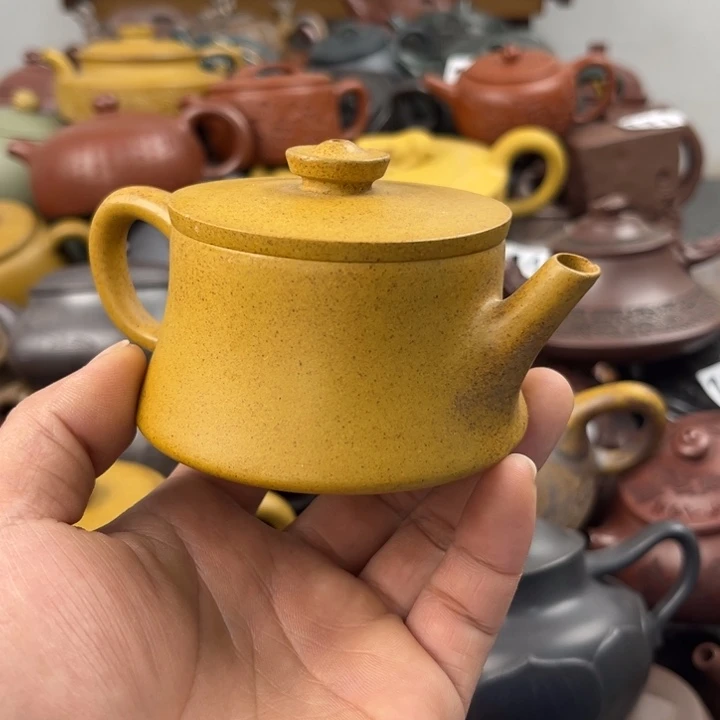 茶壶紫砂嘴巴磕碰