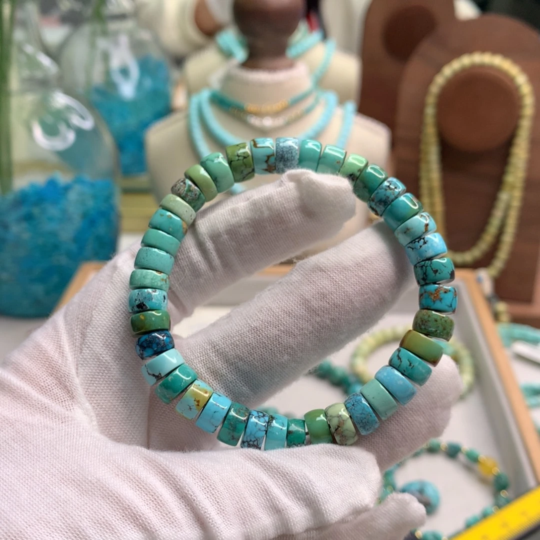 绿松石未镶嵌饰品