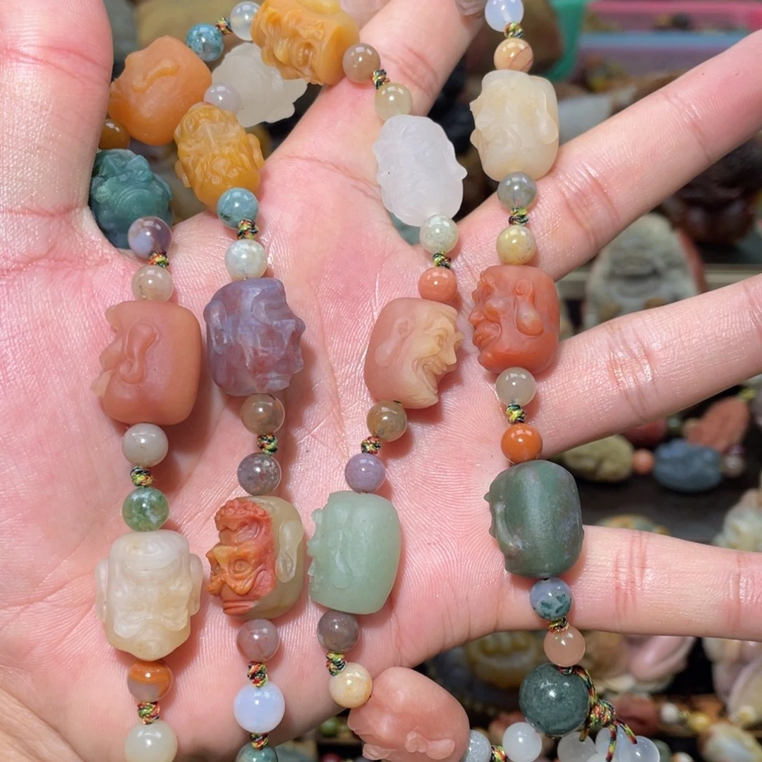 石英质玉未镶嵌手串