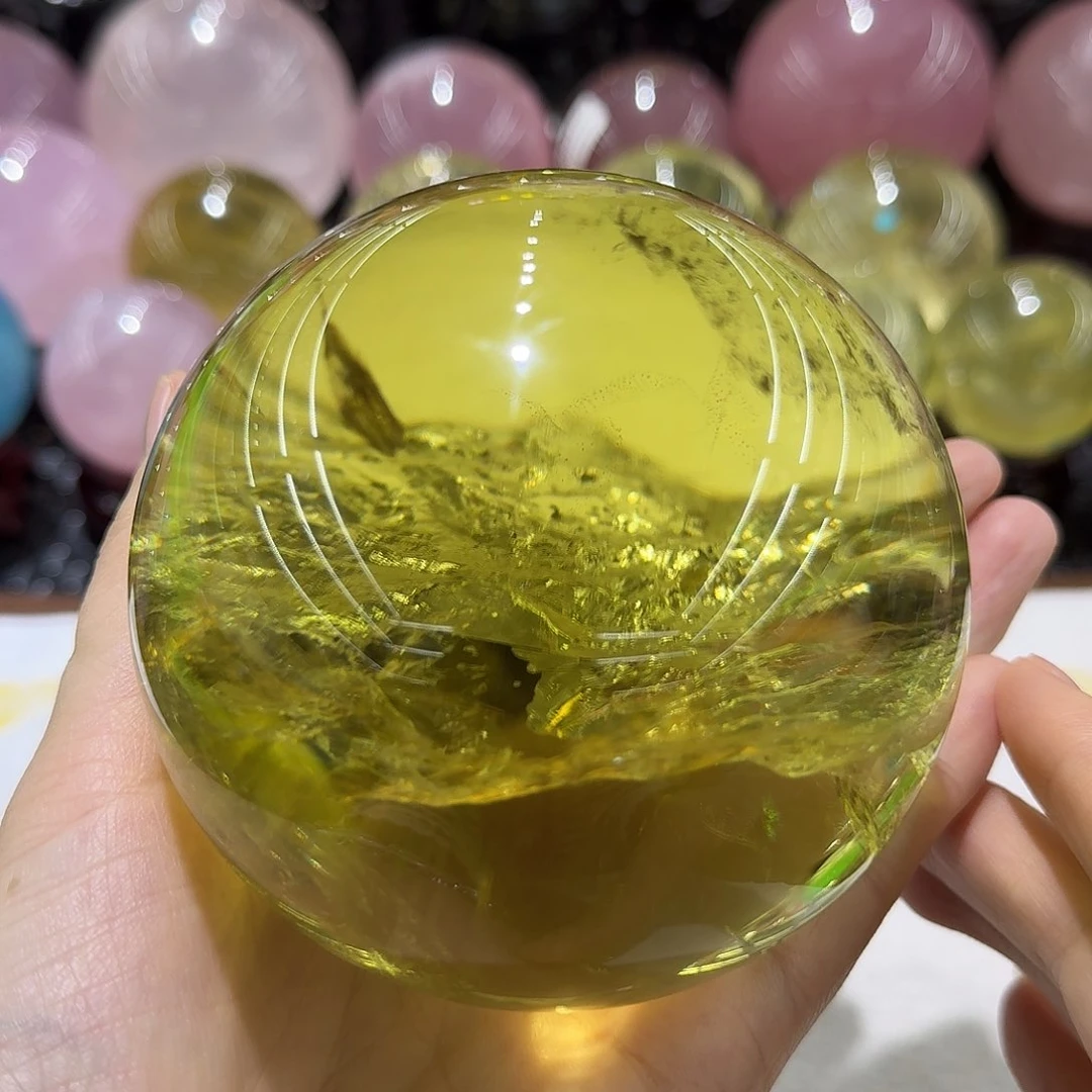 水晶球摆件未镶嵌水晶
