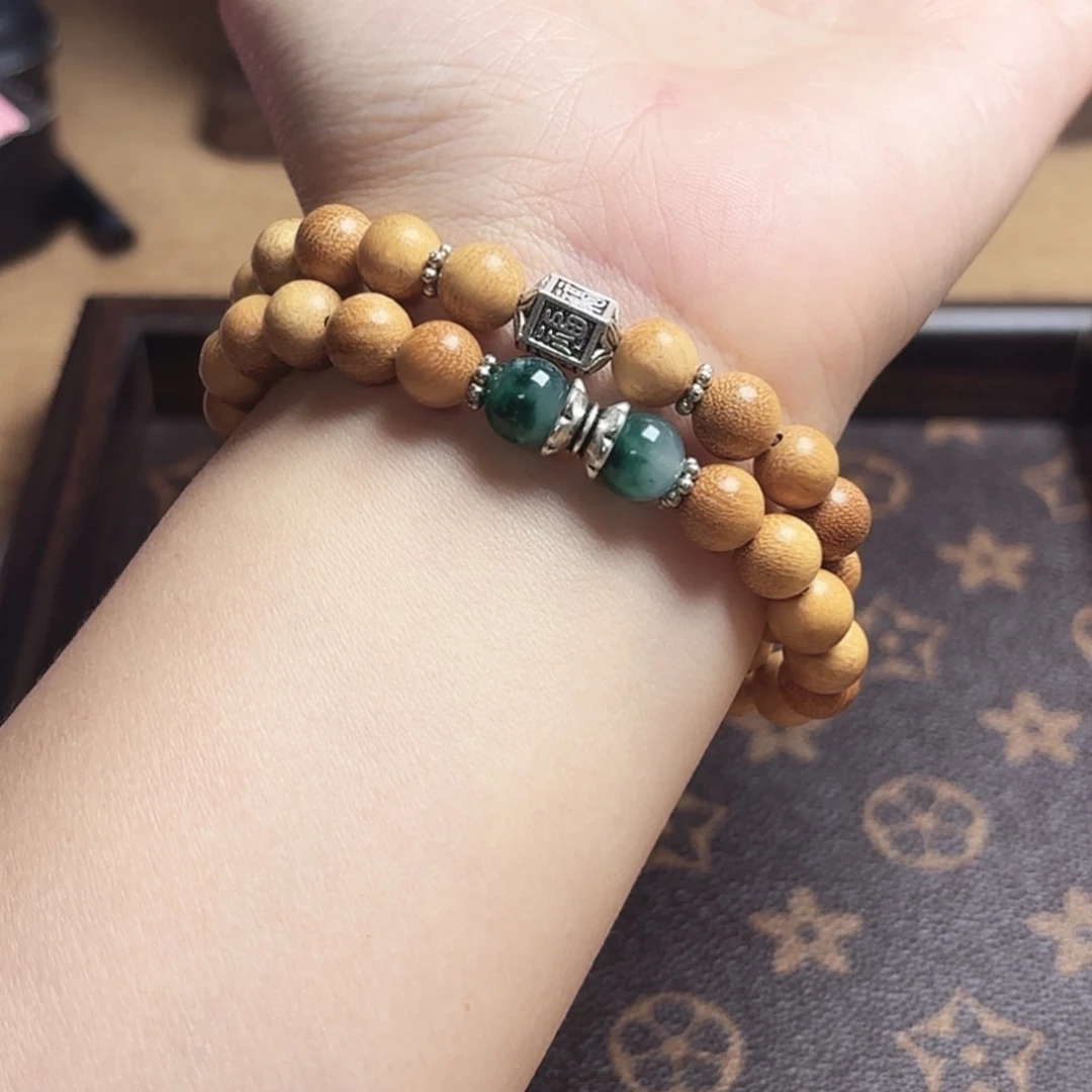 柏木手串/手链1009文玩木串成品串