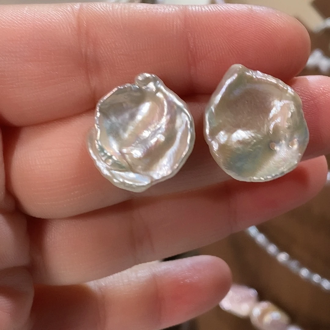 淡水珍珠颈饰银S925镶嵌