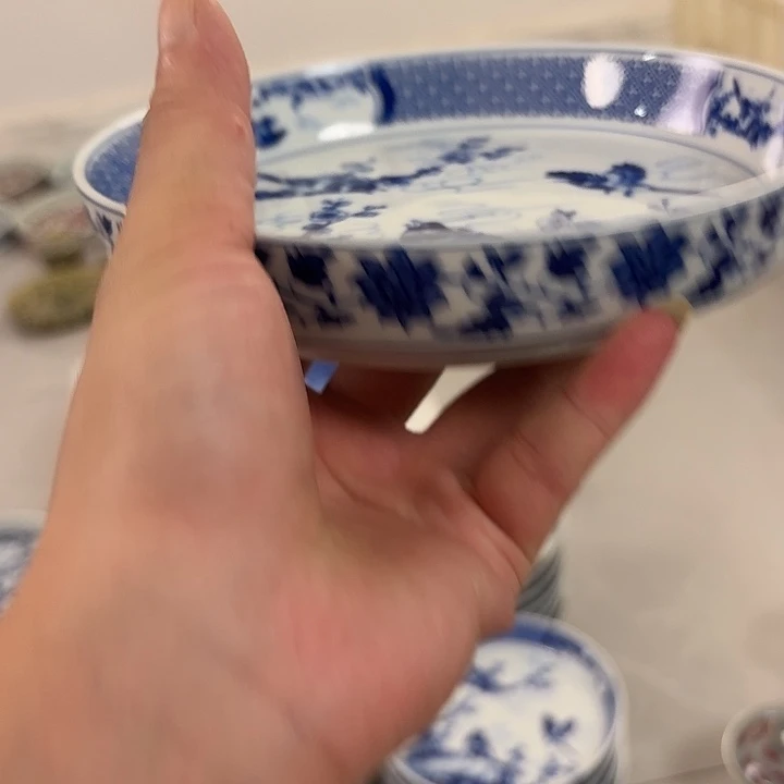 瓷片喜上眉梢大胡乘景德镇