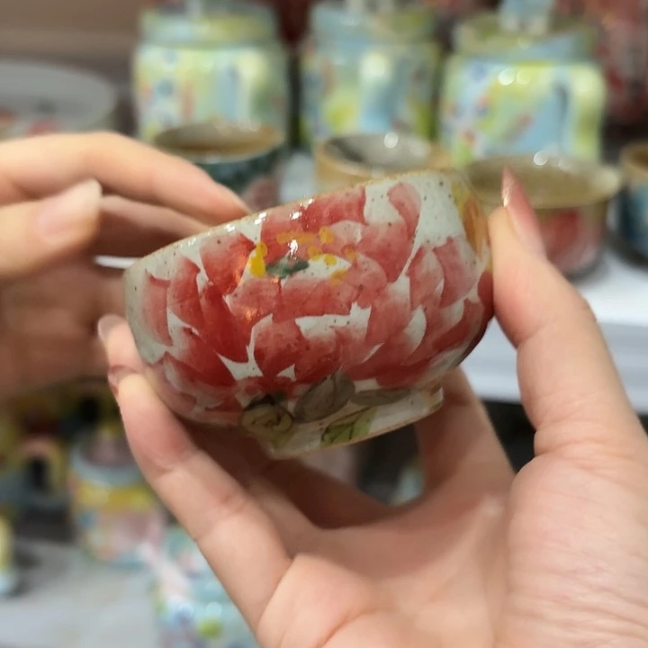 杯景德镇釉下五彩手绘