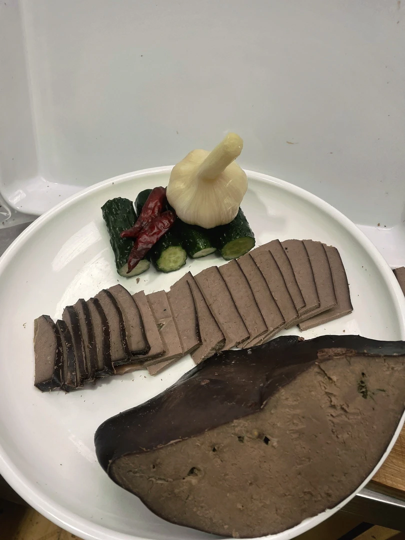 清真五香牛肝，真空包装，开袋即食，凉调凉拌