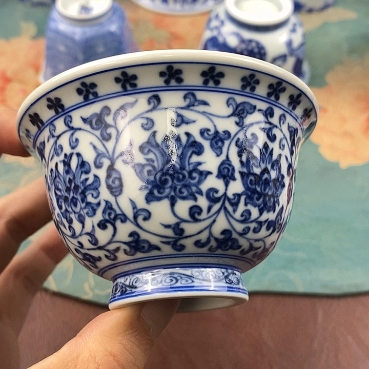 杯悟*现代景德镇全手工全手绘茶具16888888微瑕