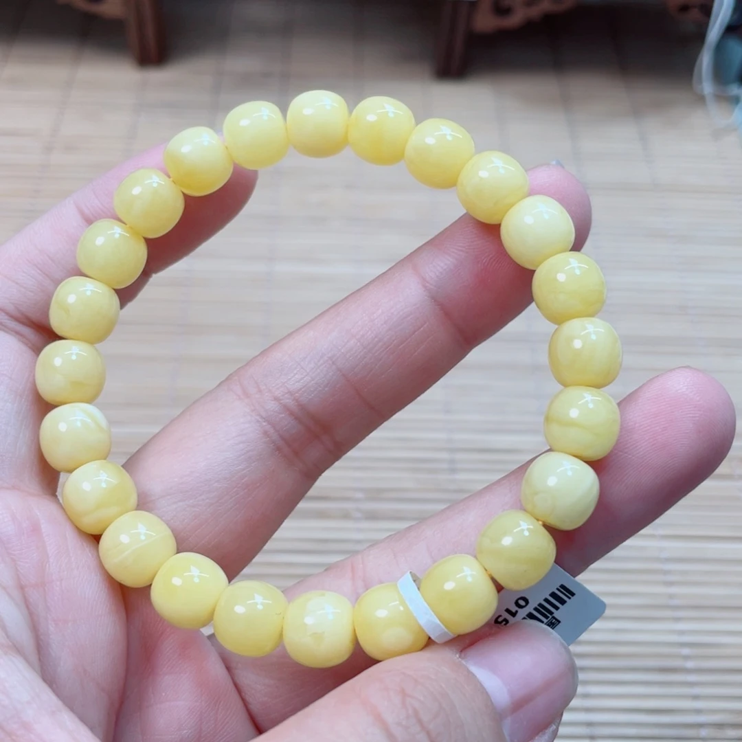 蜜蜡未镶嵌手串蜜蜡79