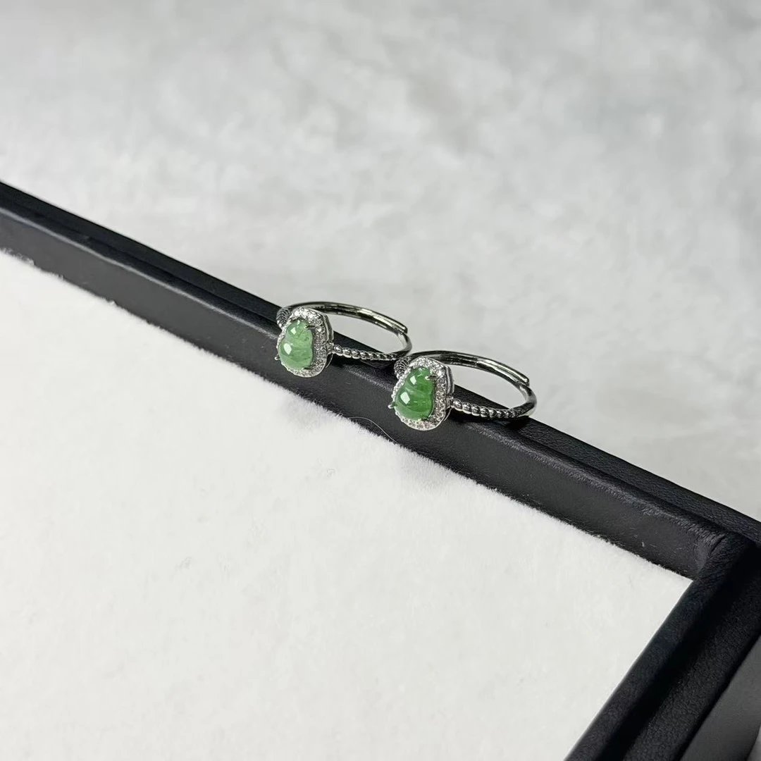 【睿泽赏宝】翡翠葫芦戒指有暇/多样性发一 7*5*2 KT0590024
