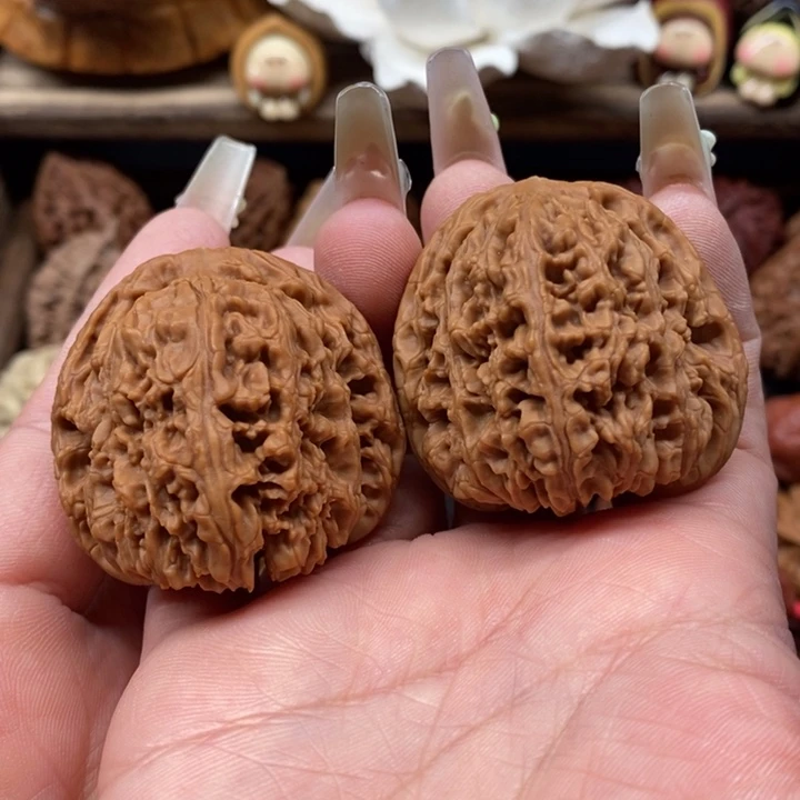 文玩核桃把件013南疆石42全品