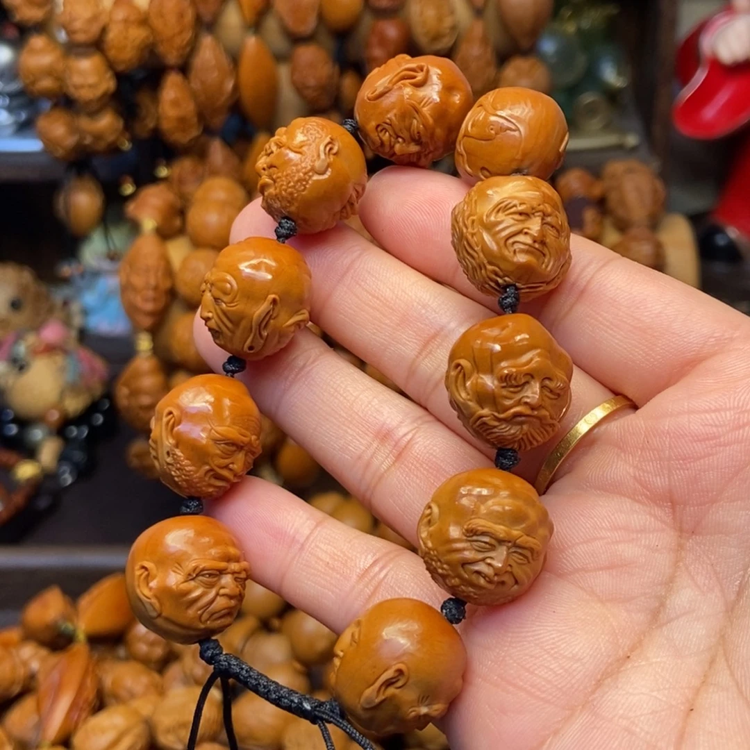 橄榄核手串/手链十八罗汉学院派