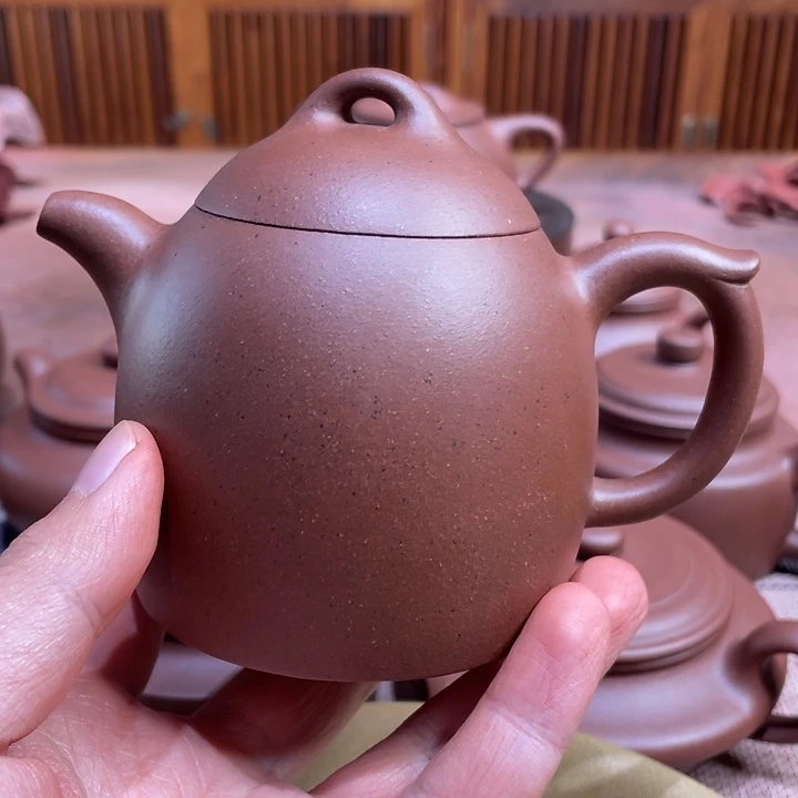 春***冬紫砂茶壶宜兴紫砂原矿紫砂壶