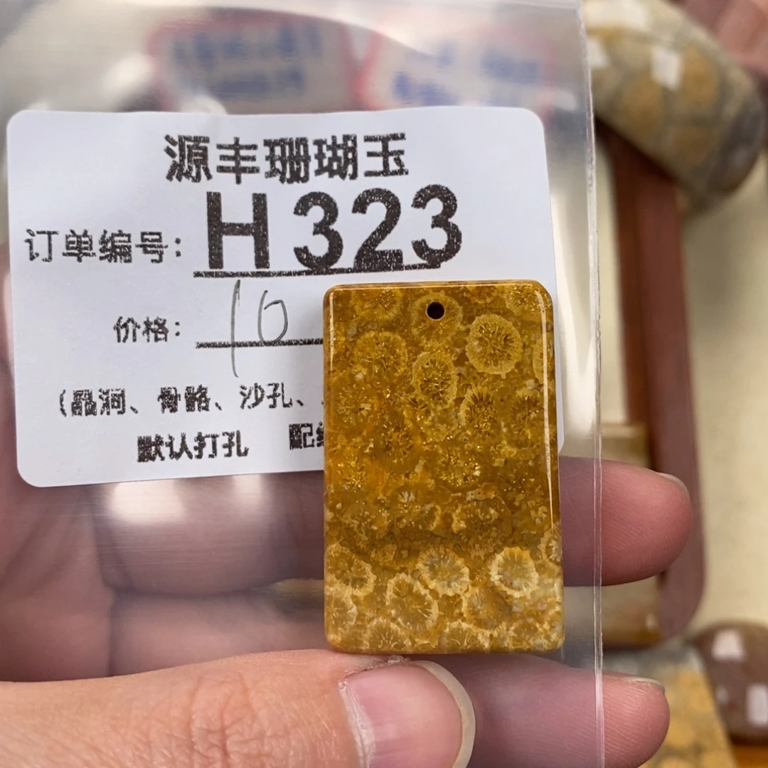 硅化玉颈饰未镶嵌y****y