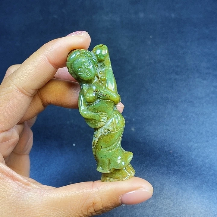 白玉菩提把件精选