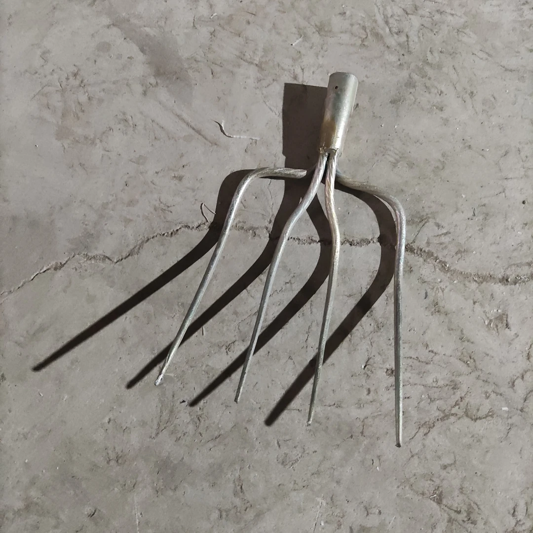 直播间四齿钢叉有瑕疵正常使用