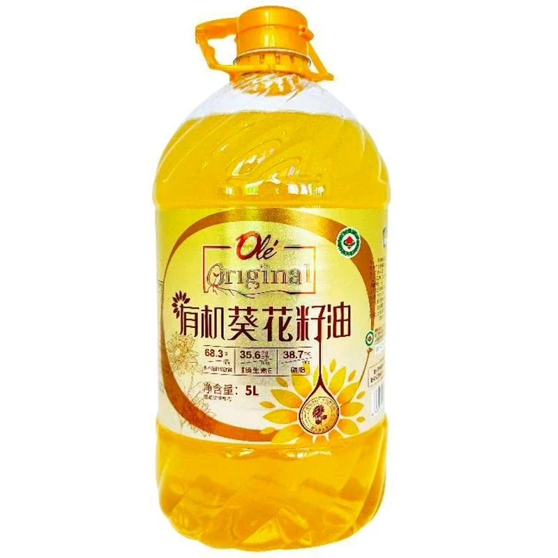 Olé Original有机葵花籽油5L