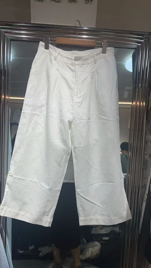 亚麻休闲裤女款夏季