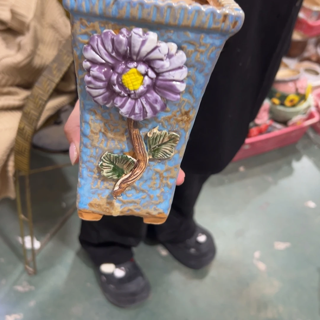 满20米秒退拉黑多肉花盆