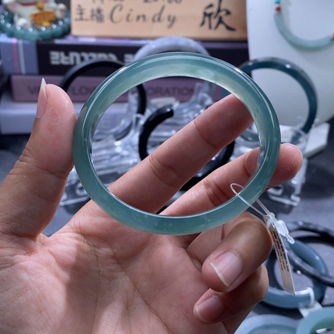 翡翠未镶嵌手镯贵妃正圈