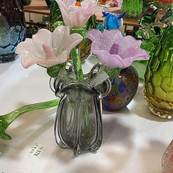 3支花加瓶高35厘米