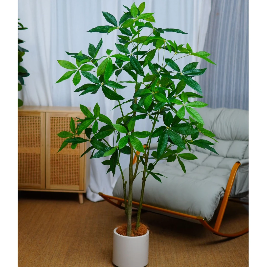 【发财树】160CM落地仿真树摆件高品质假树居家仿真花高级感逼真