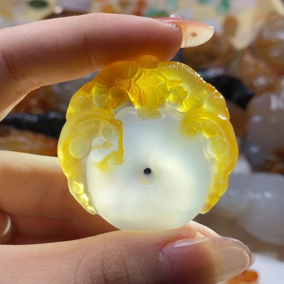 玛瑙/玉髓未镶嵌颈饰