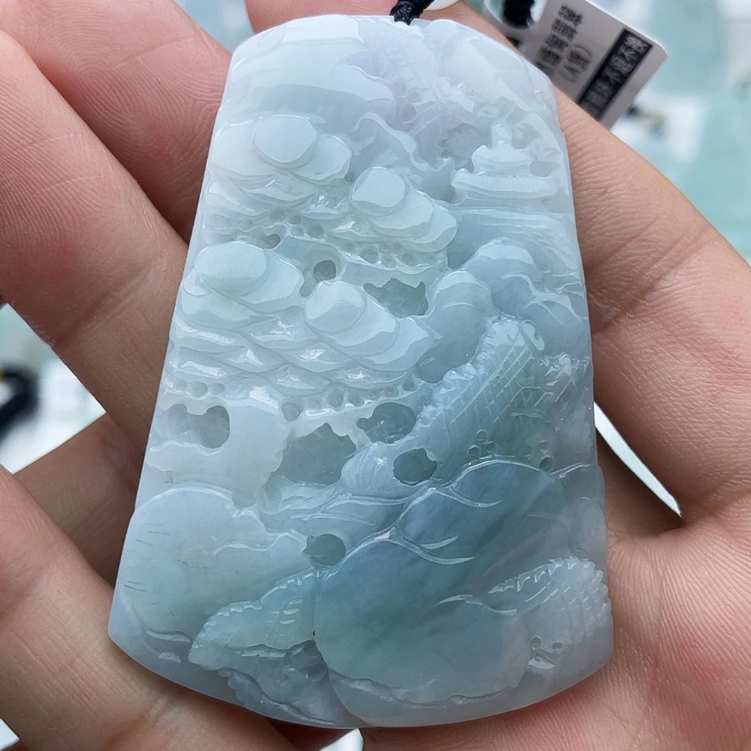 颈饰未镶嵌翡翠翡翠