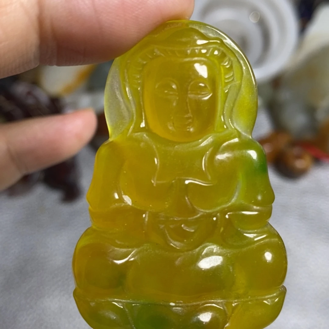 滴血莲花菩提吊坠