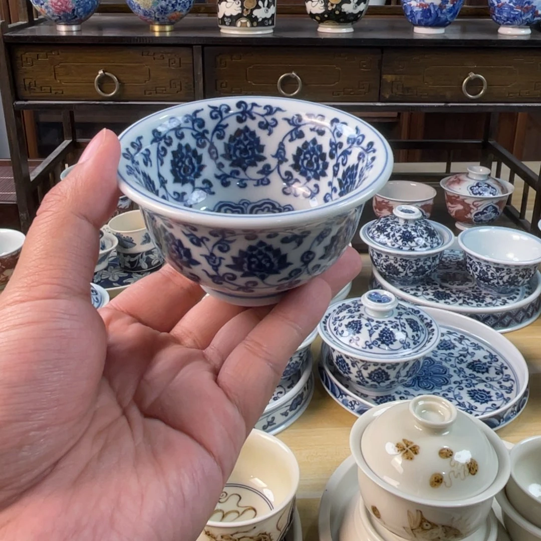 景德镇手工手绘茶具