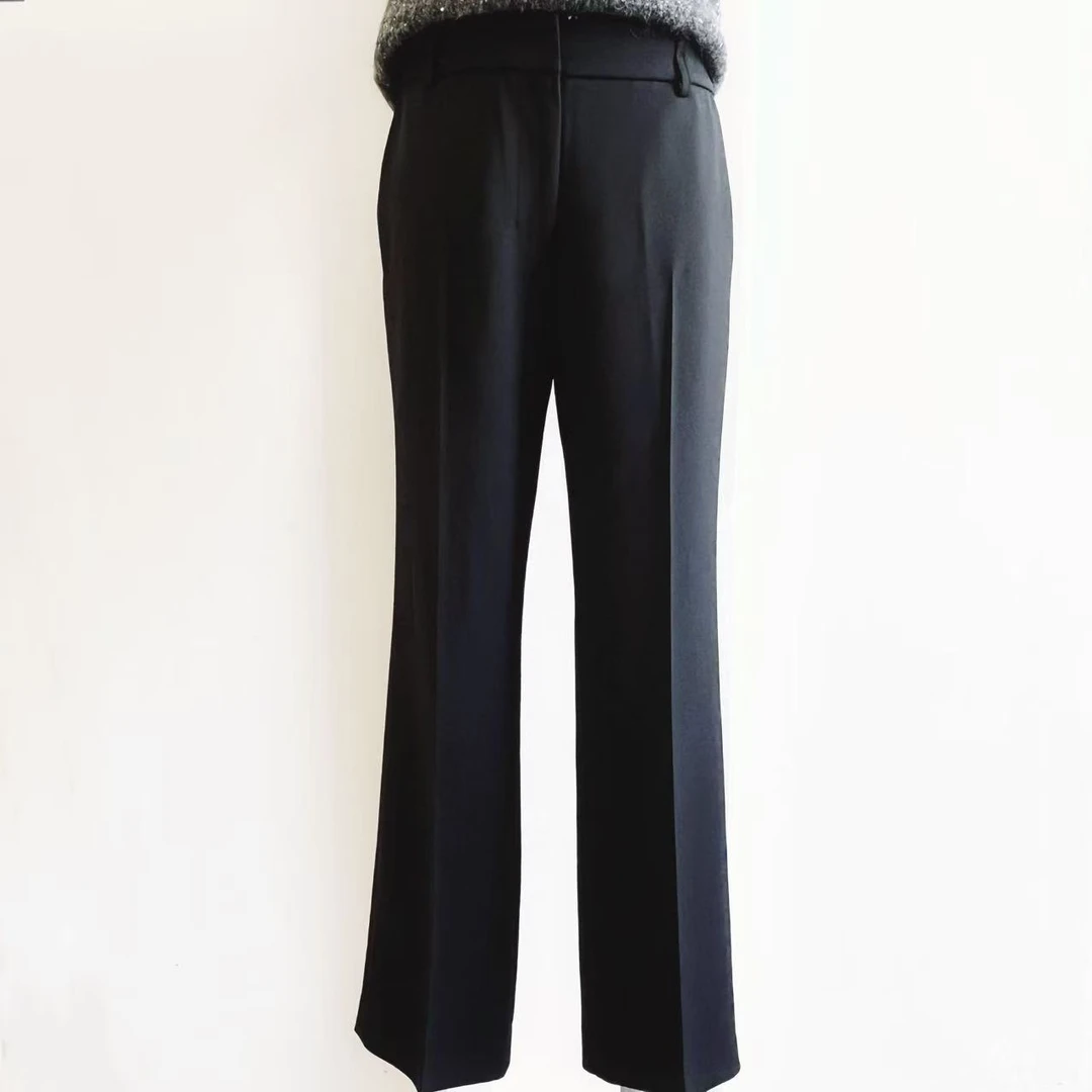 小直筒裤！25年夏款西裤女装高级感裤子显瘦