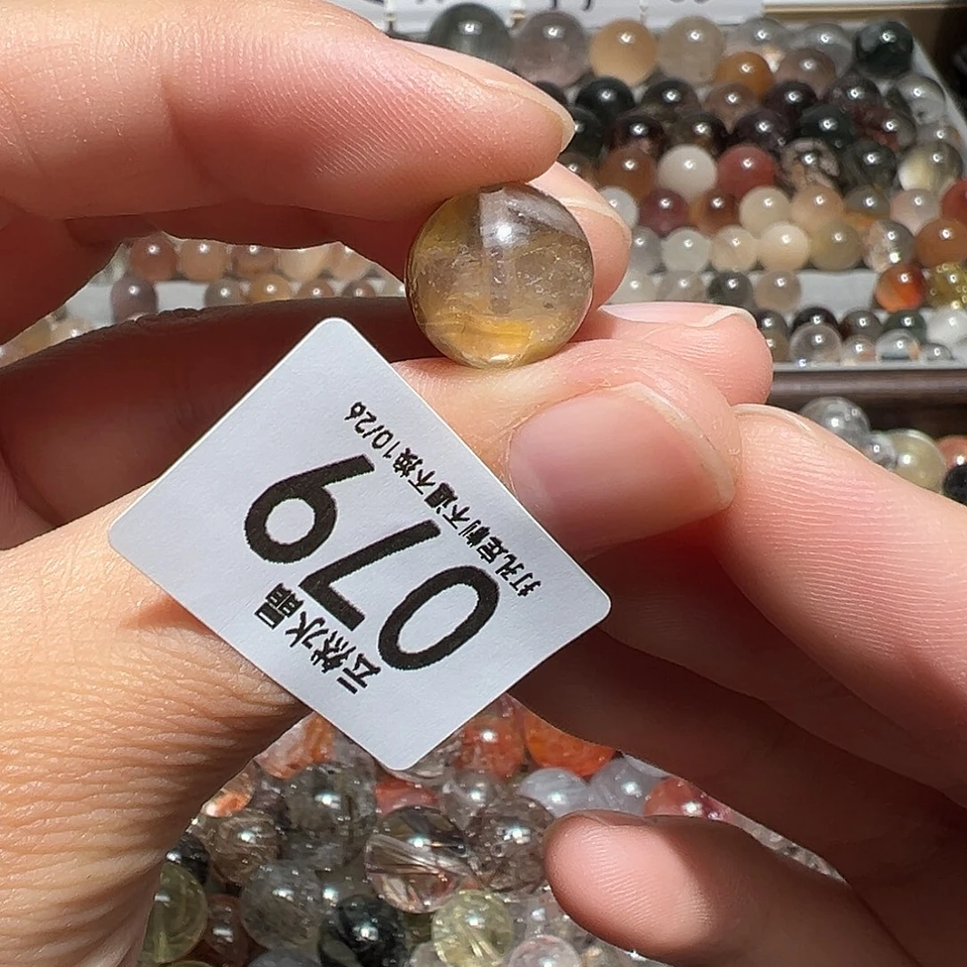 珠宝半成品水晶未镶嵌