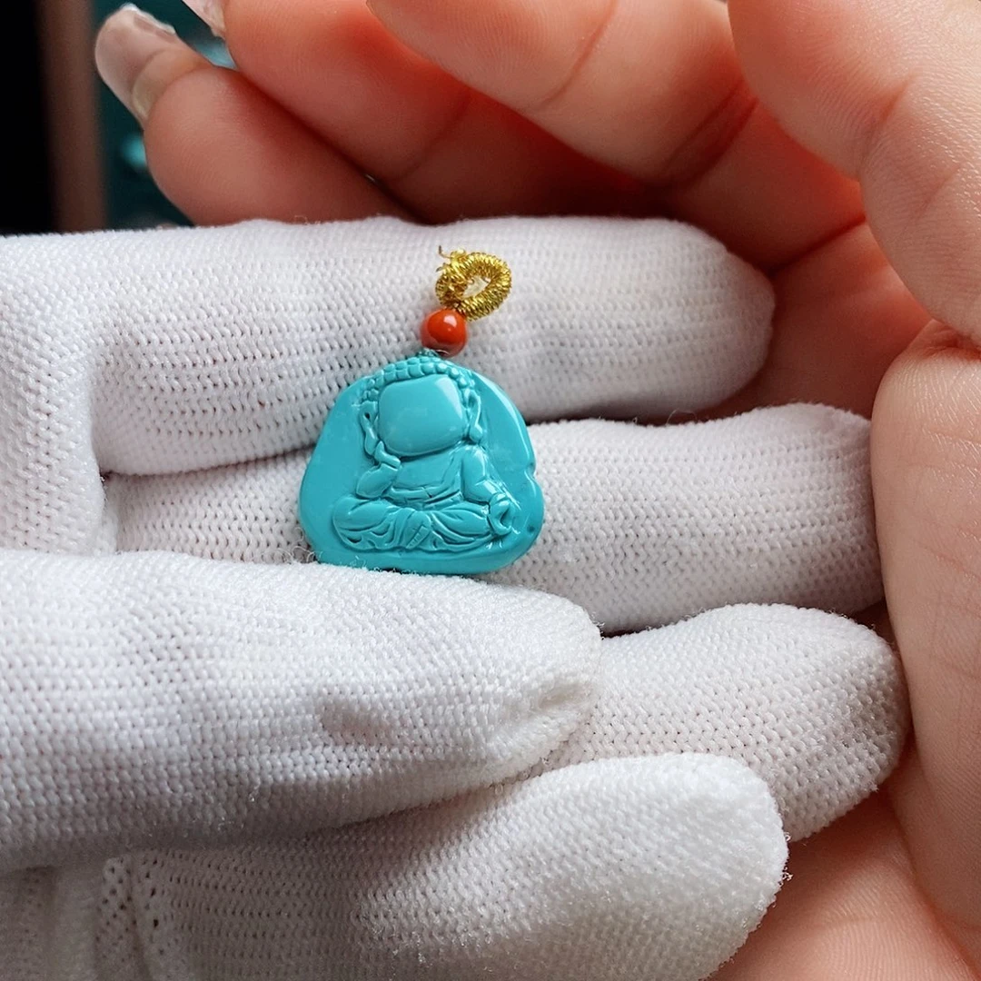 未镶嵌绿松石颈饰