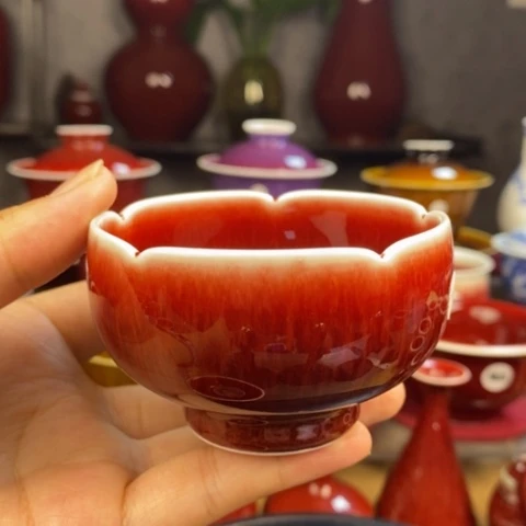 【闪购商品】景德镇名陶坊原矿郎红130号