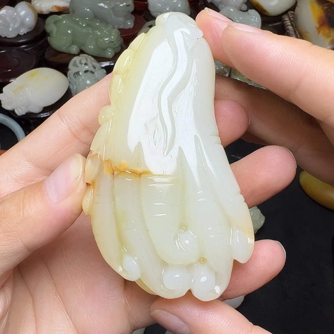 软玉未镶嵌把件精品