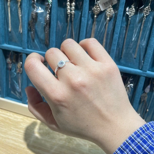 925银戒指 戒指 轩辕 时尚女士经典镶嵌简约气质