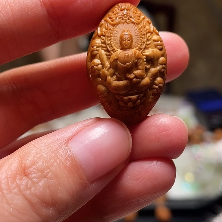 橄榄核吊坠橄榄核