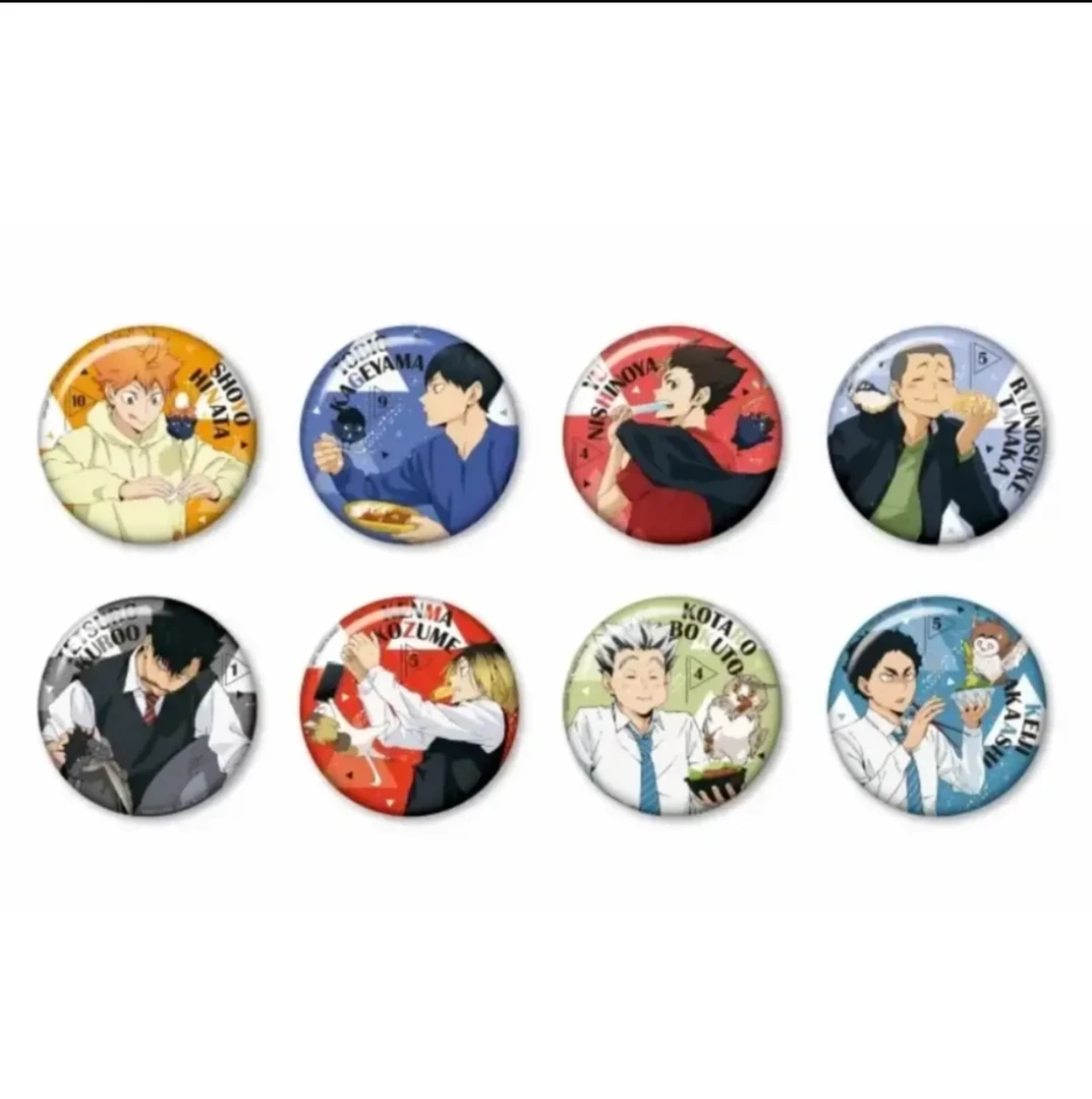 排球少年 新吉祥物吧唧徽章