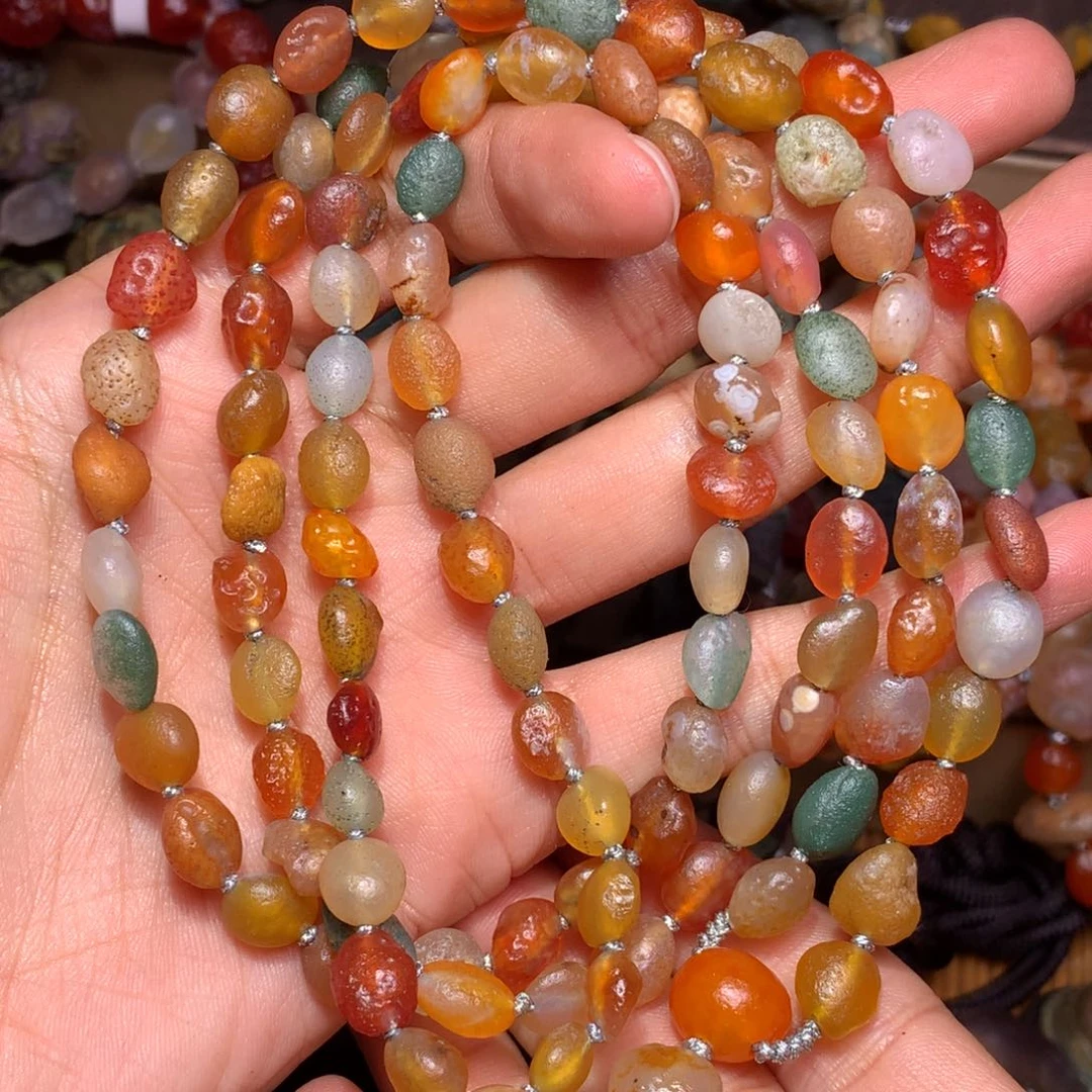 未镶嵌玛瑙/玉髓珠宝半成品