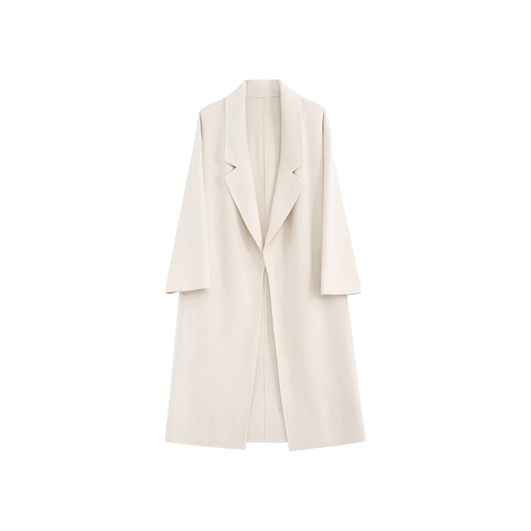 【她翼】冬季毛呢外套气质轻奢时尚休闲中长款ET9235333610