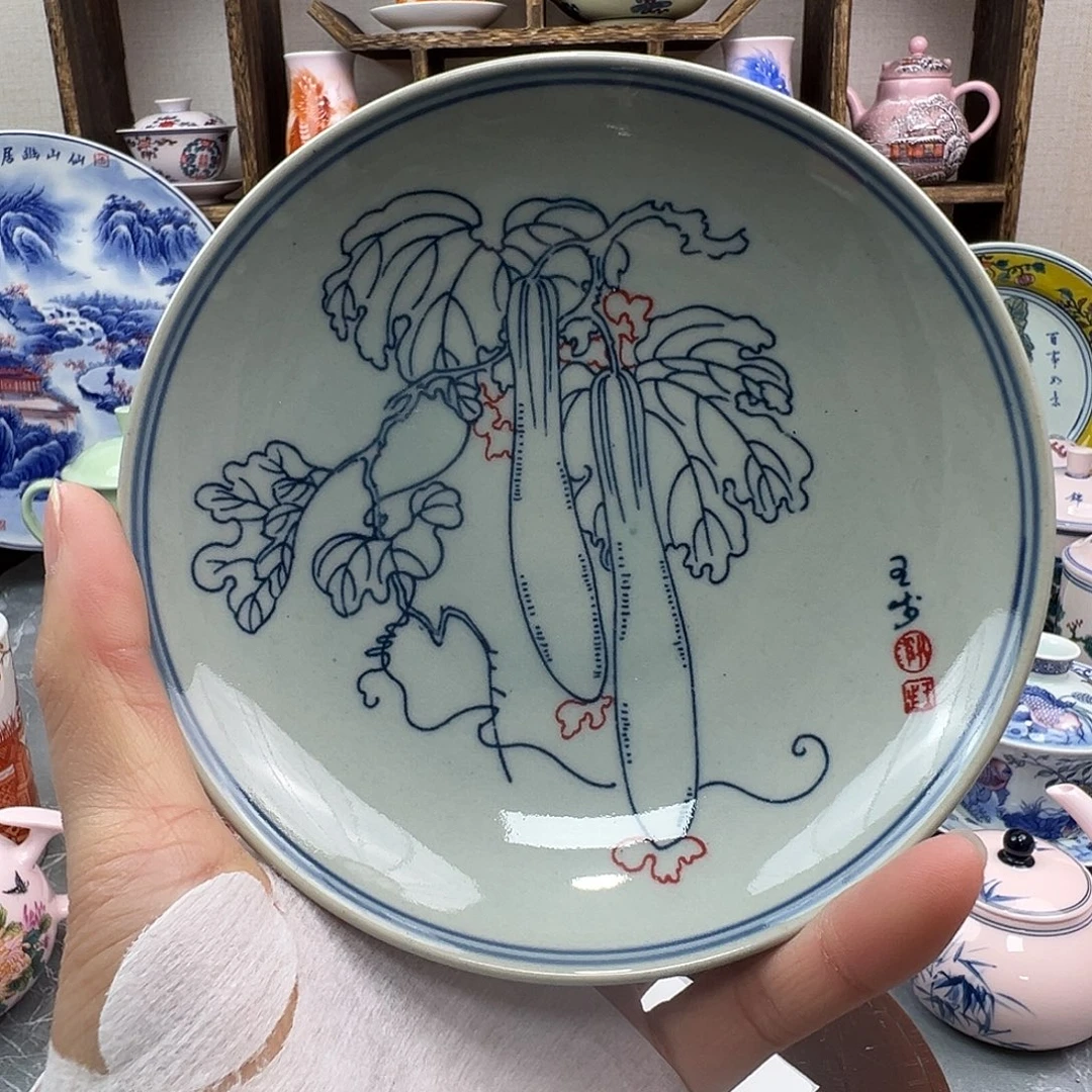 陶摆件景德镇陶瓷567老厂瓷42